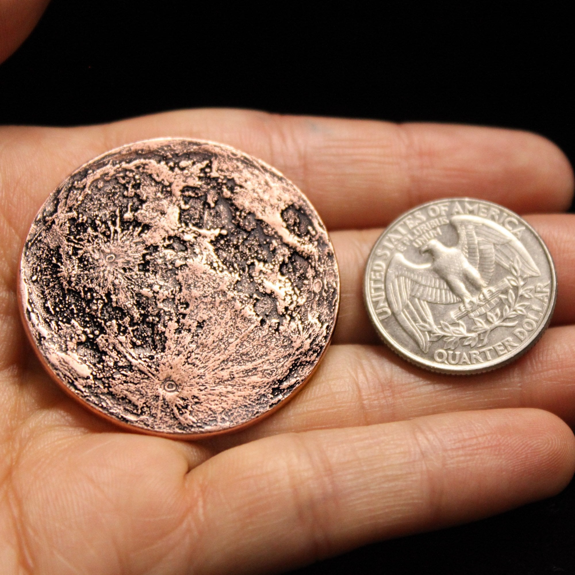 Blood Moon Copper Coin 1.5