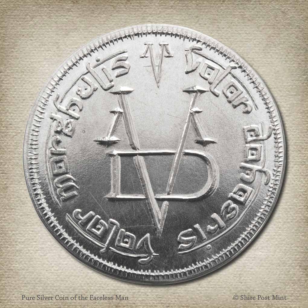 Pure Silver Coin of the Faceless Man A Game of Thrones