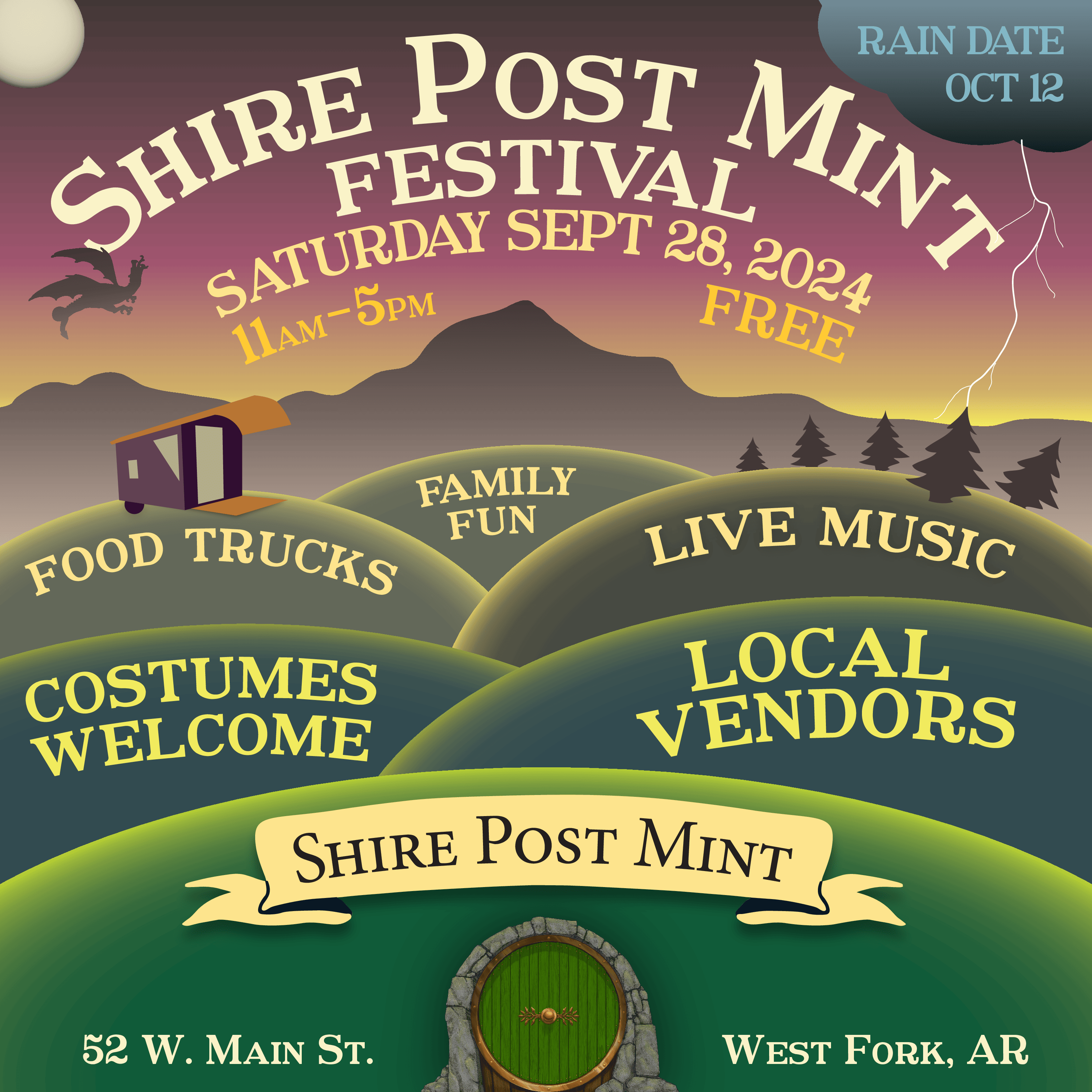 Shire post mint festival september 28 2024