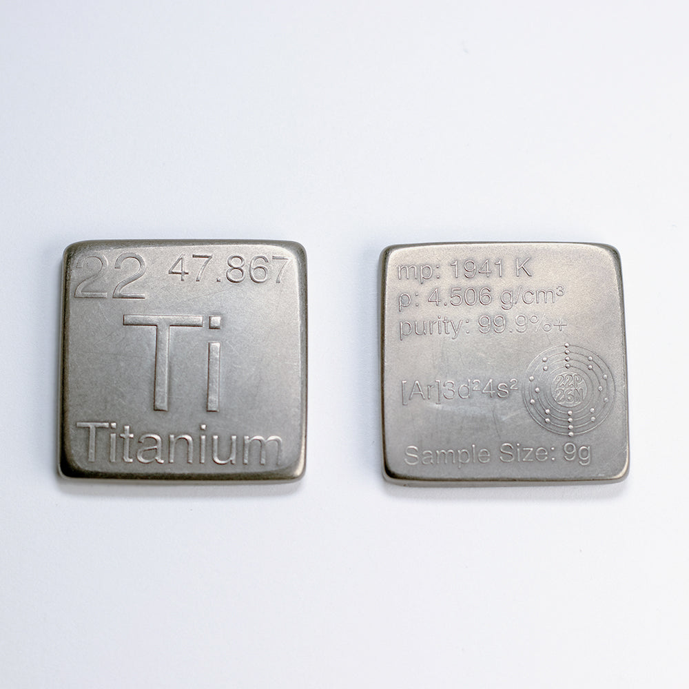 Titanium Square Bullion