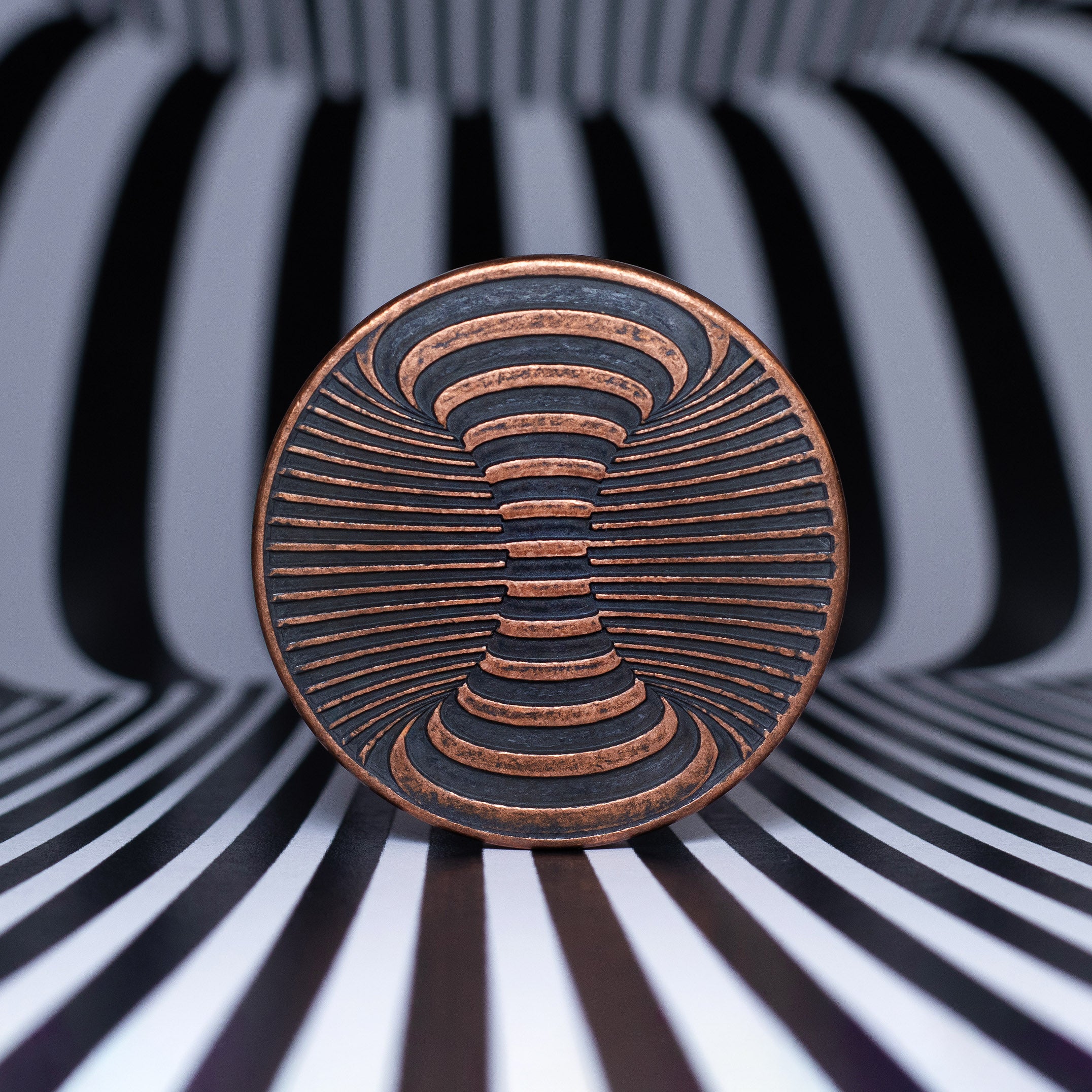 Optical Illusion Worry Coin