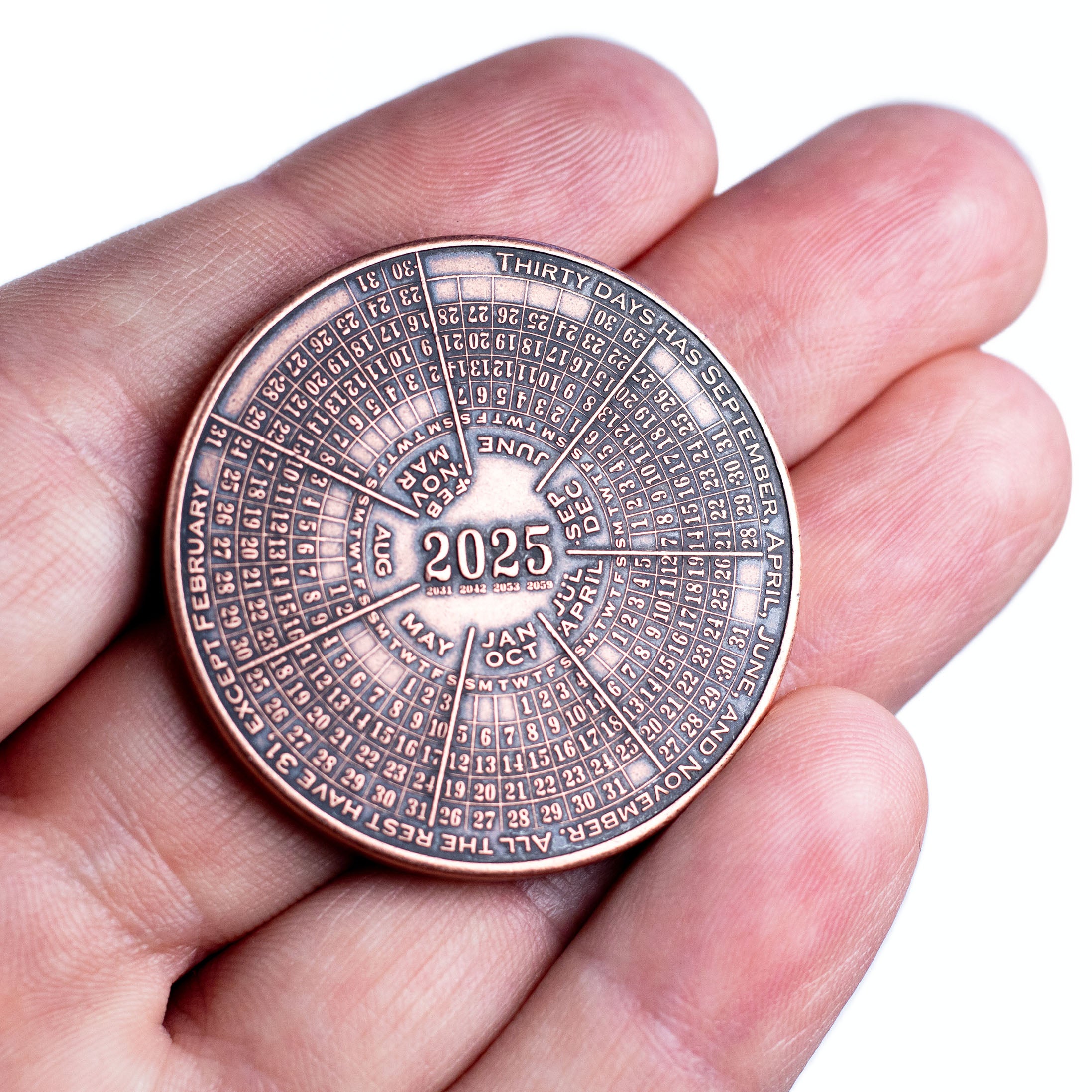 Two-Year Calendar Coin