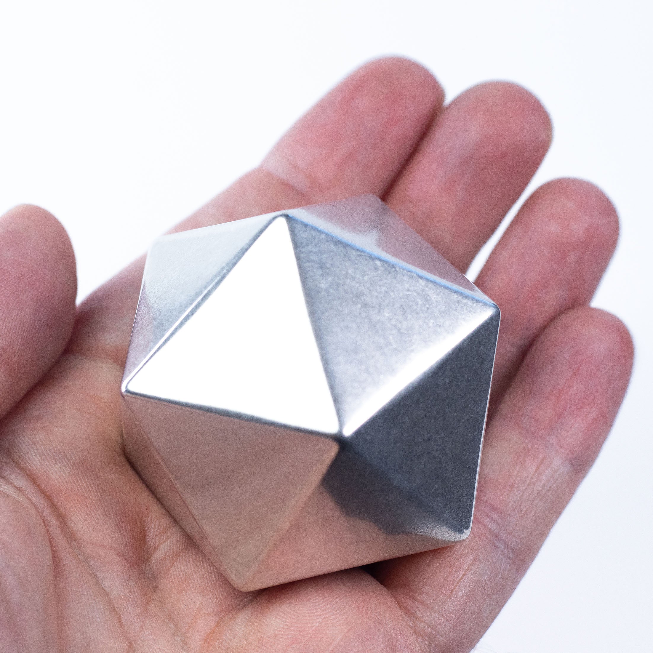 Silver Icosahedron