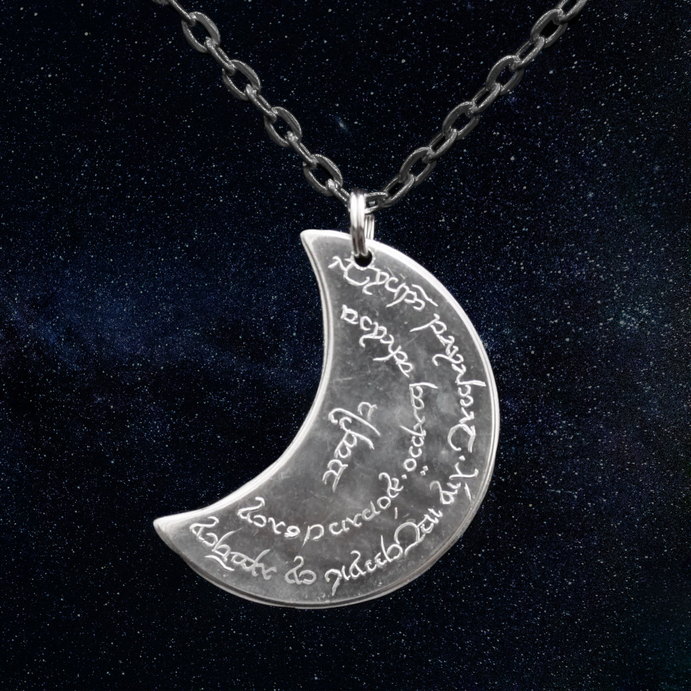 Rivendell™ Silver Moon Necklace