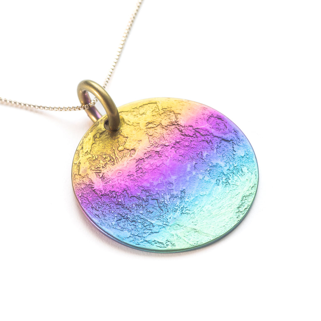 Rainbow Moon Necklace - 1