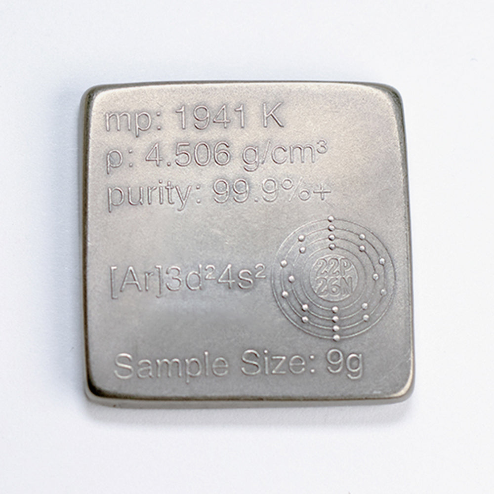 Titanium Square Bullion