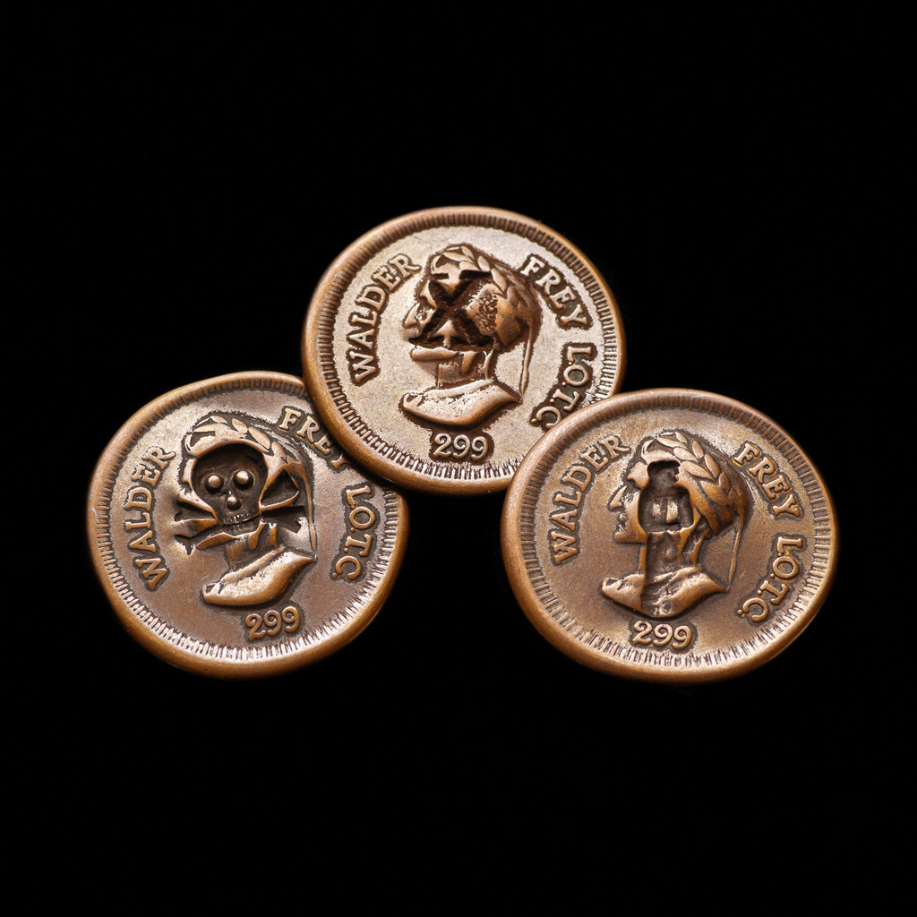 Adventure Coins – Pirates Metal Coins Set of 10 - Norse Foundry