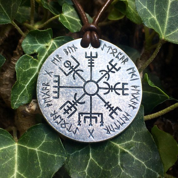 Vegvisir pendant deals silver