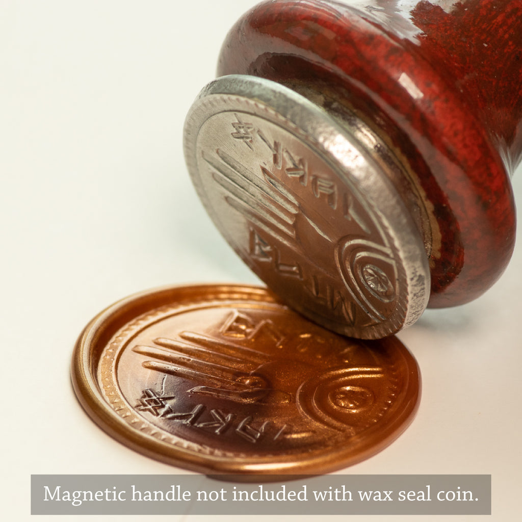 Moon Wax Seal Coin